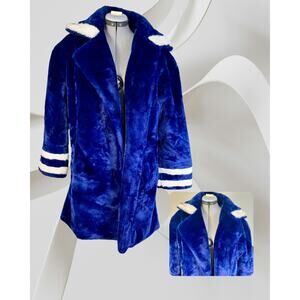 Vintage 80s 90s Beluva San Francisco Black Tan Leopard Print Blazer Size S